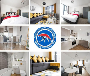 50 PERCENT OFF FOR LONG STAYS - FOR BUSINESS, FAMILIES, RELOCATIONS AND LEISURE- Book Today at Premium Executive Serviced Apartments - Birmingham City Center - WestGate, 1 Bed Apt, FREE WI-FI